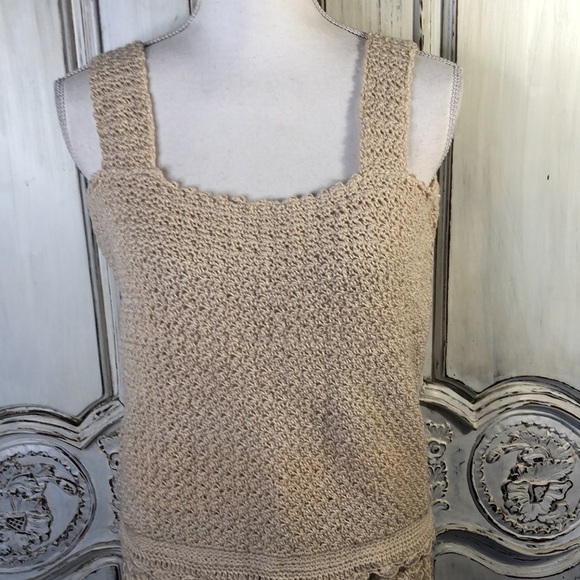 CottageCore Victorian Edwardian Coastal Cowgirl 2Pc Crocheted Skirt Set - Picture 4 of 11